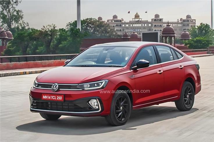 VW Virtus (June 9) -
Sister car to the Slavia, the Virtus also offers two petrol engines and three gearboxes.
VW Virtus (June 9) -
Sister car to the Slavia, the Virtus also offers two petrol engines and three gearboxes.
